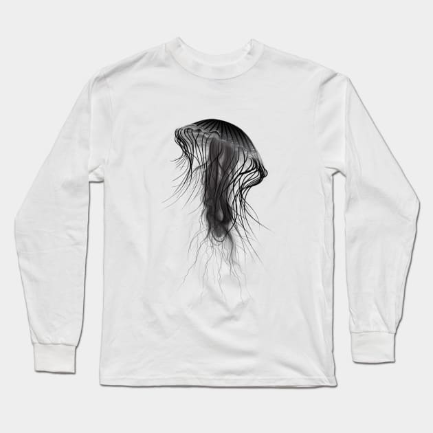 Jellyfish Long Sleeve T-Shirt by ilhnklv